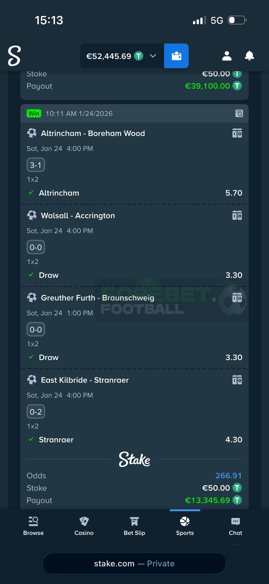 four vip fixed matches 24.01.2026