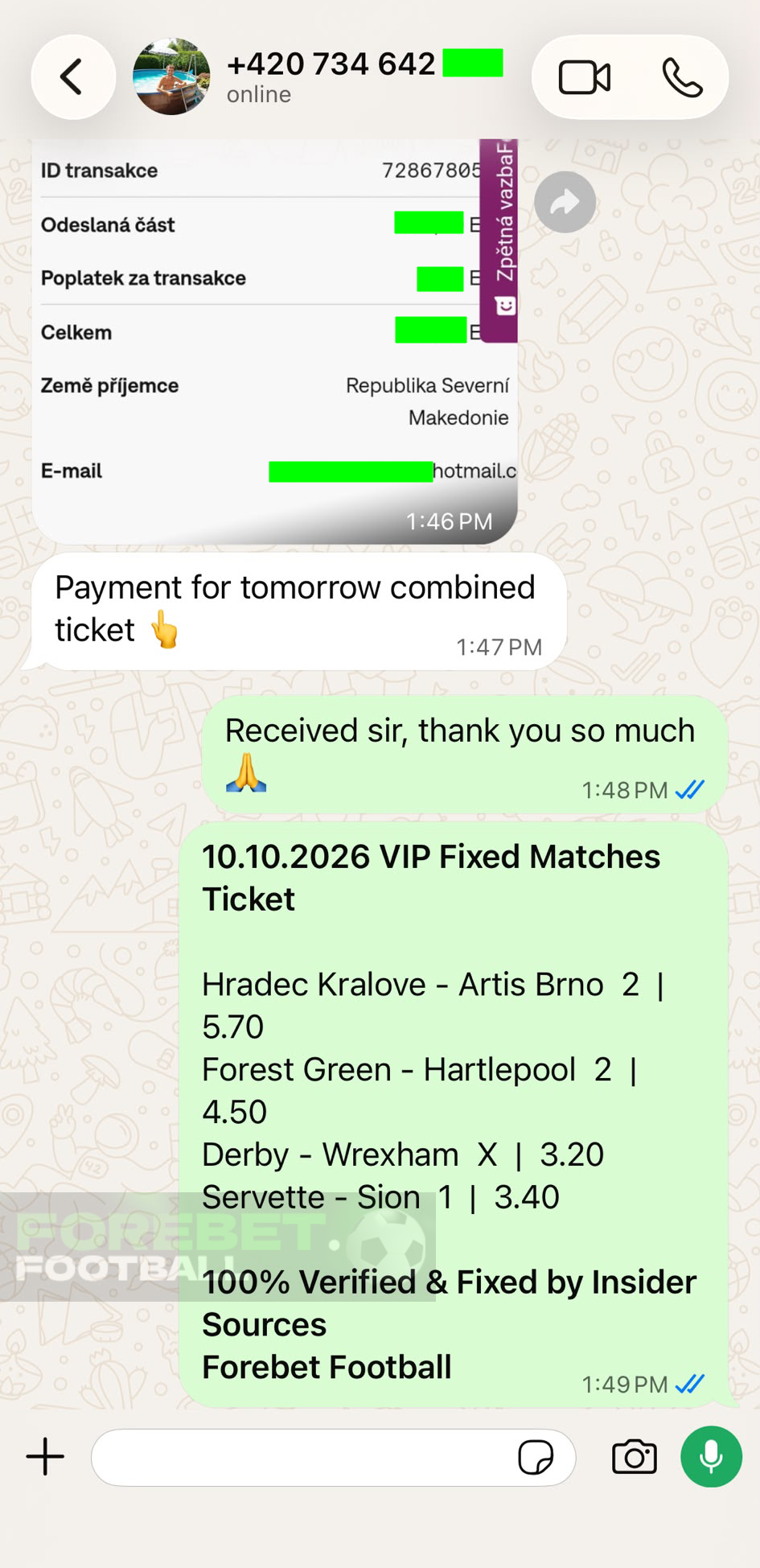 forebet fixed matches 1x2 10.10.2026